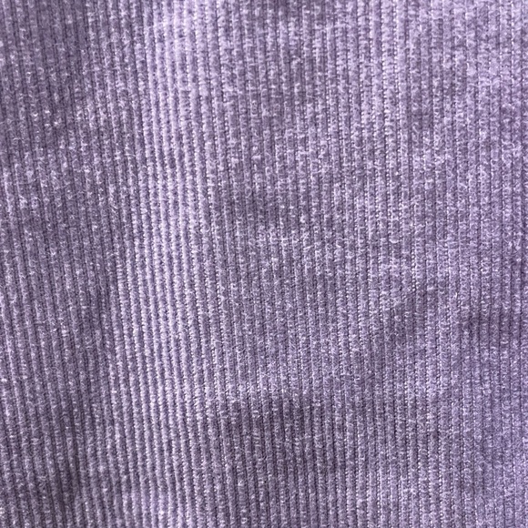 Lavender Corduroy button down - Picture 3 of 4